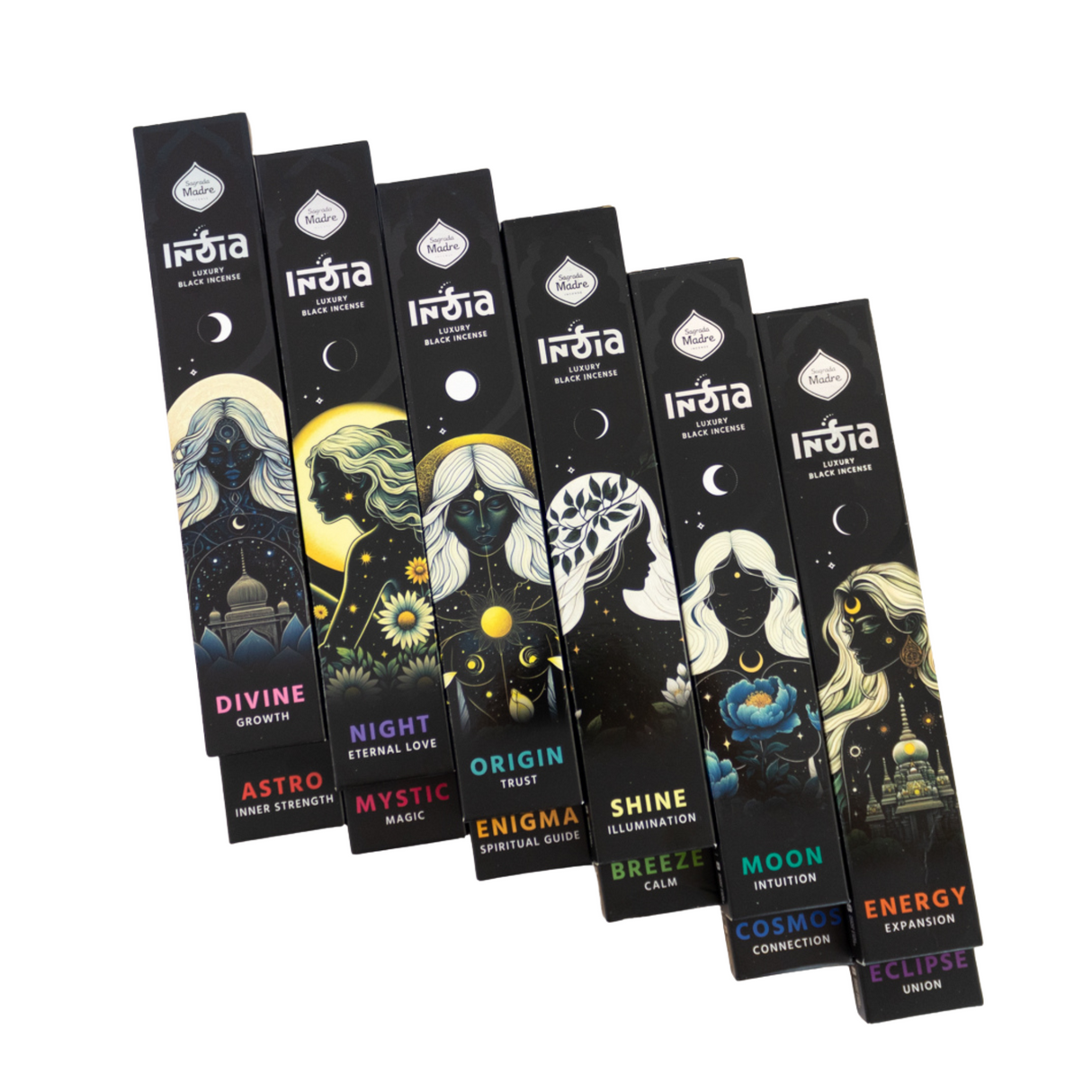 Pack Sahumerios India Black