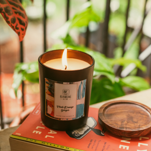 Vela Blac Jengibre de Naranja 225gr