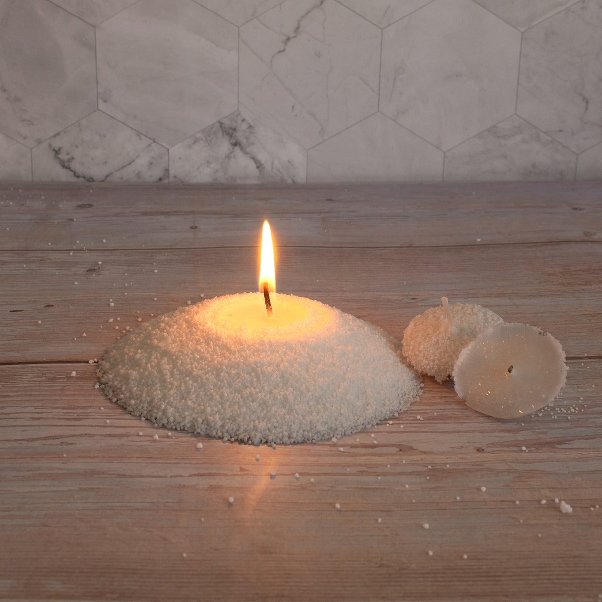 Vela de Arena Perlada Vainilla 250gr