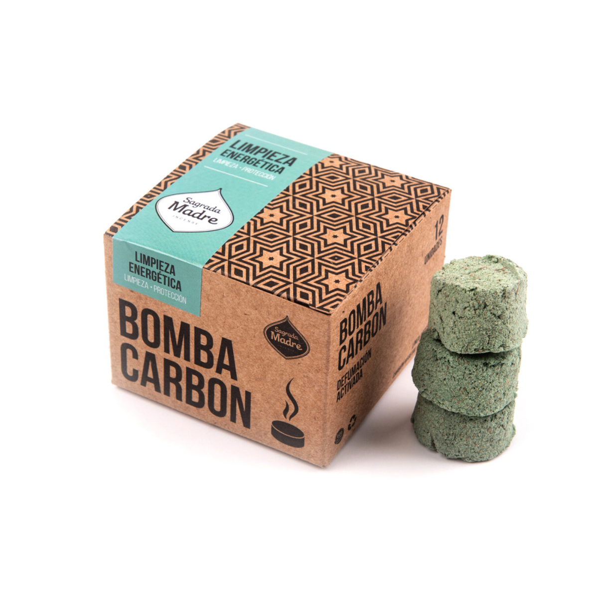 Carbón Limpieza Energética 12u