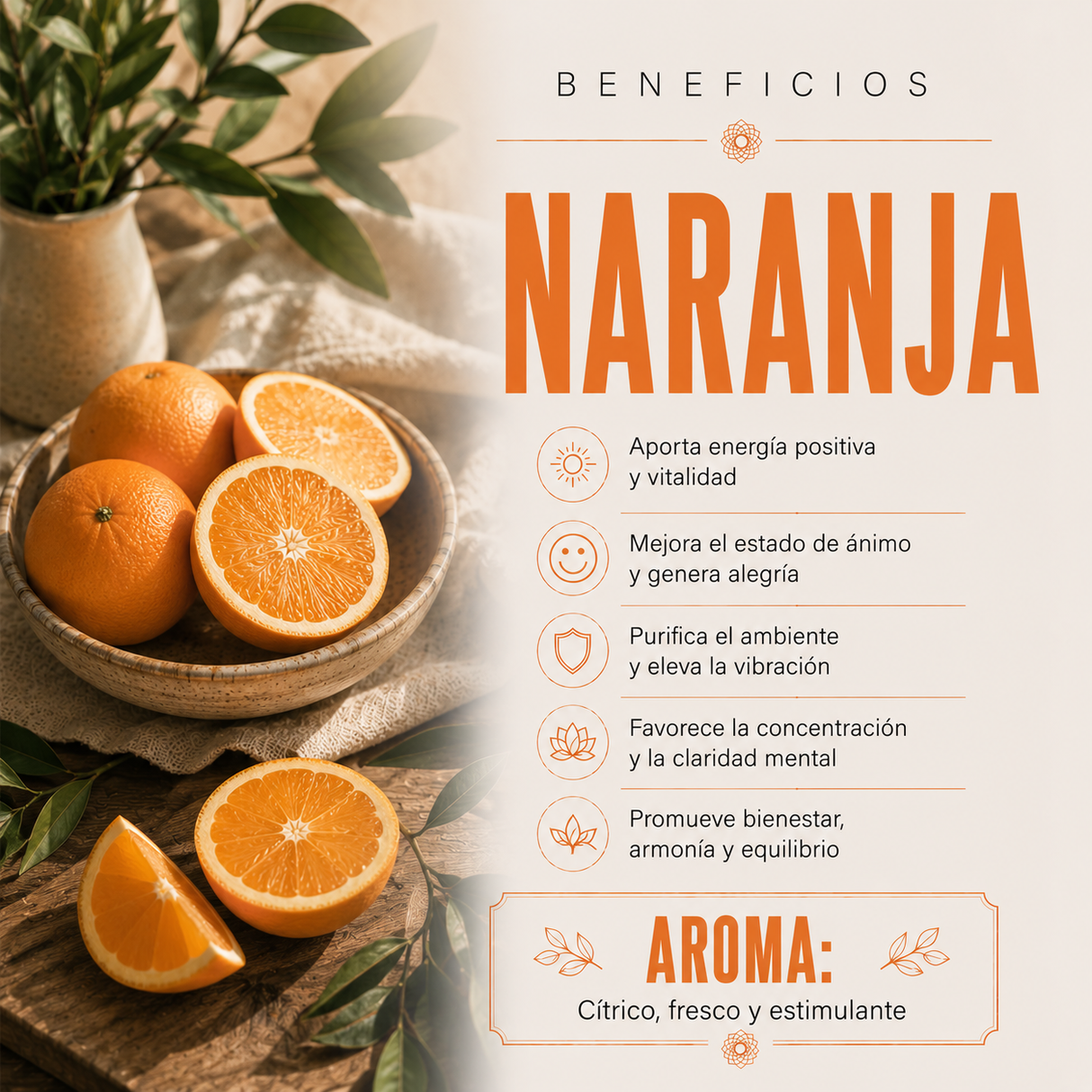 Incienso Jumbo Naranja