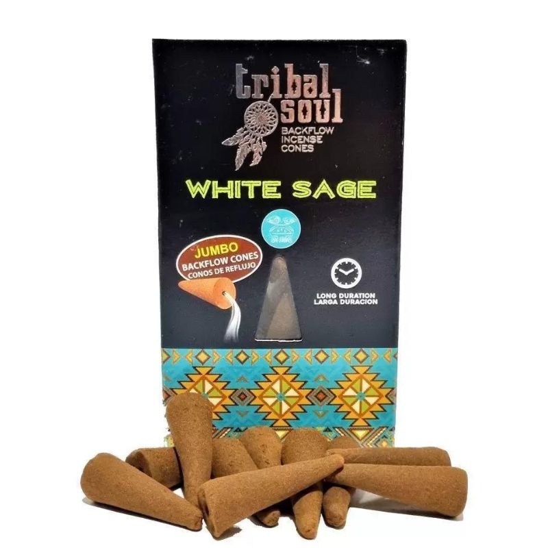 Incienso Cascada Salvia Blanca 10Conos