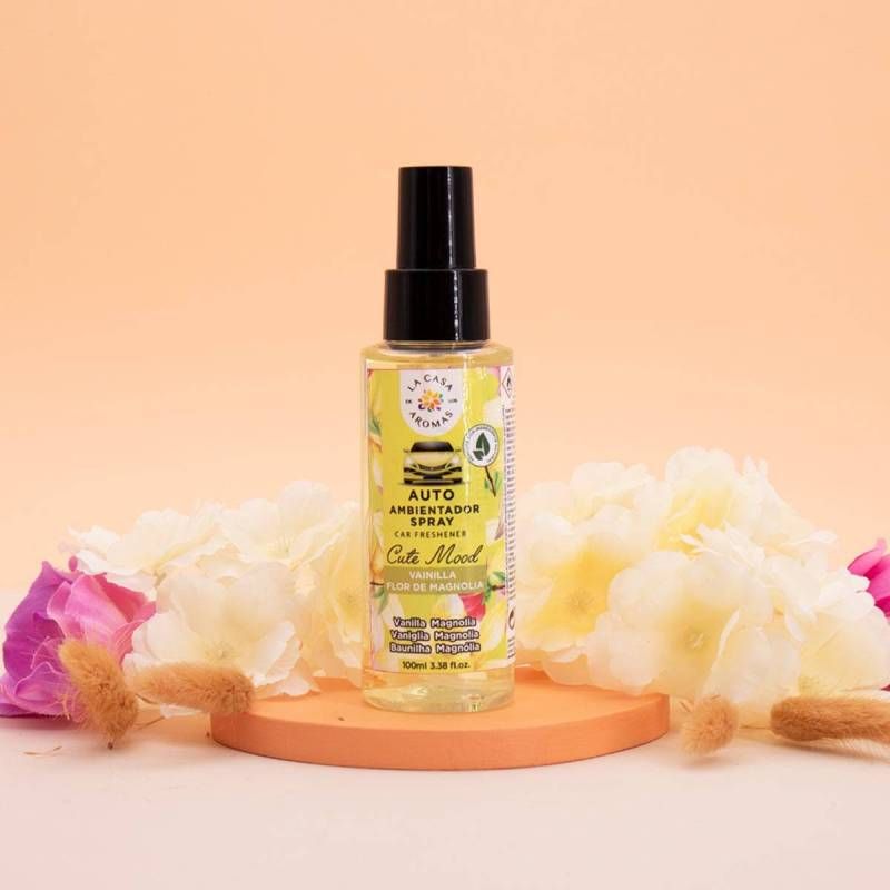 Spray para Autos Vainilla y Magnolia 100 mL