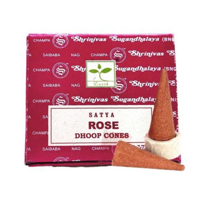 Incienso en Cono Rosa