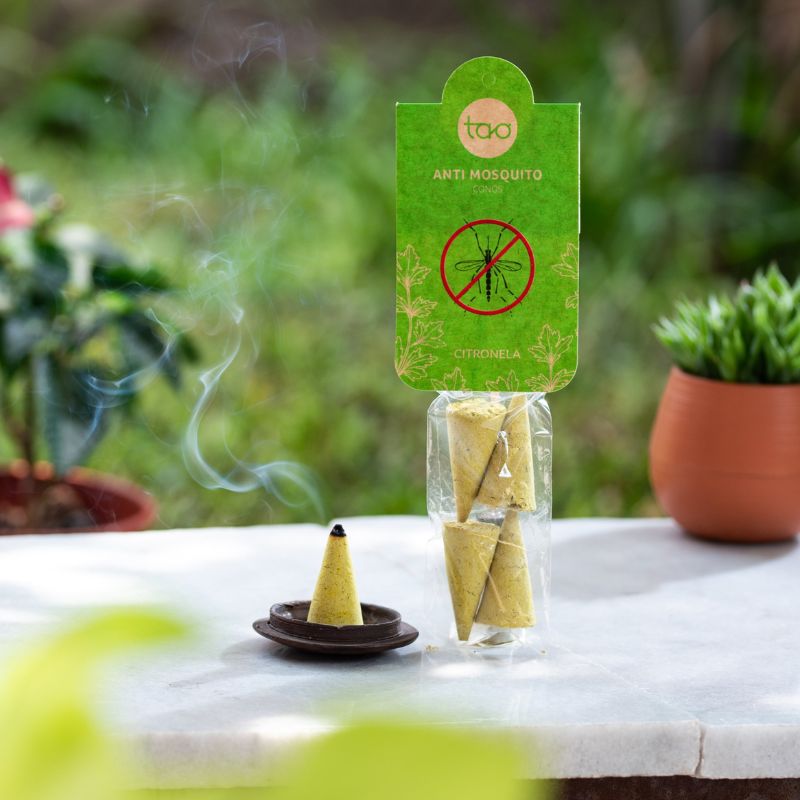 Sahumerio en Conos Antimosquitos Citronella Naranja