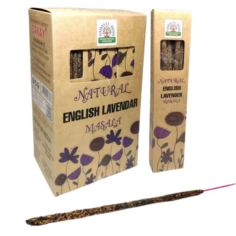 Incienso Orgánico Lavanda Inglesa