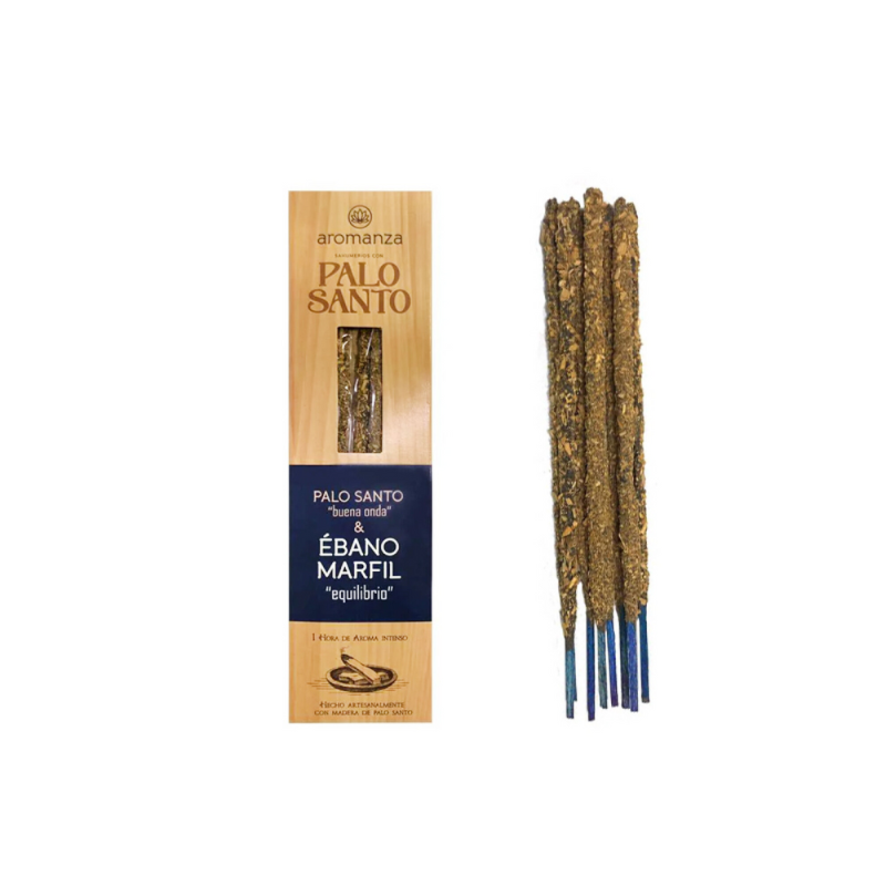 Palo Santo Buena Onda de Ebano Marfil