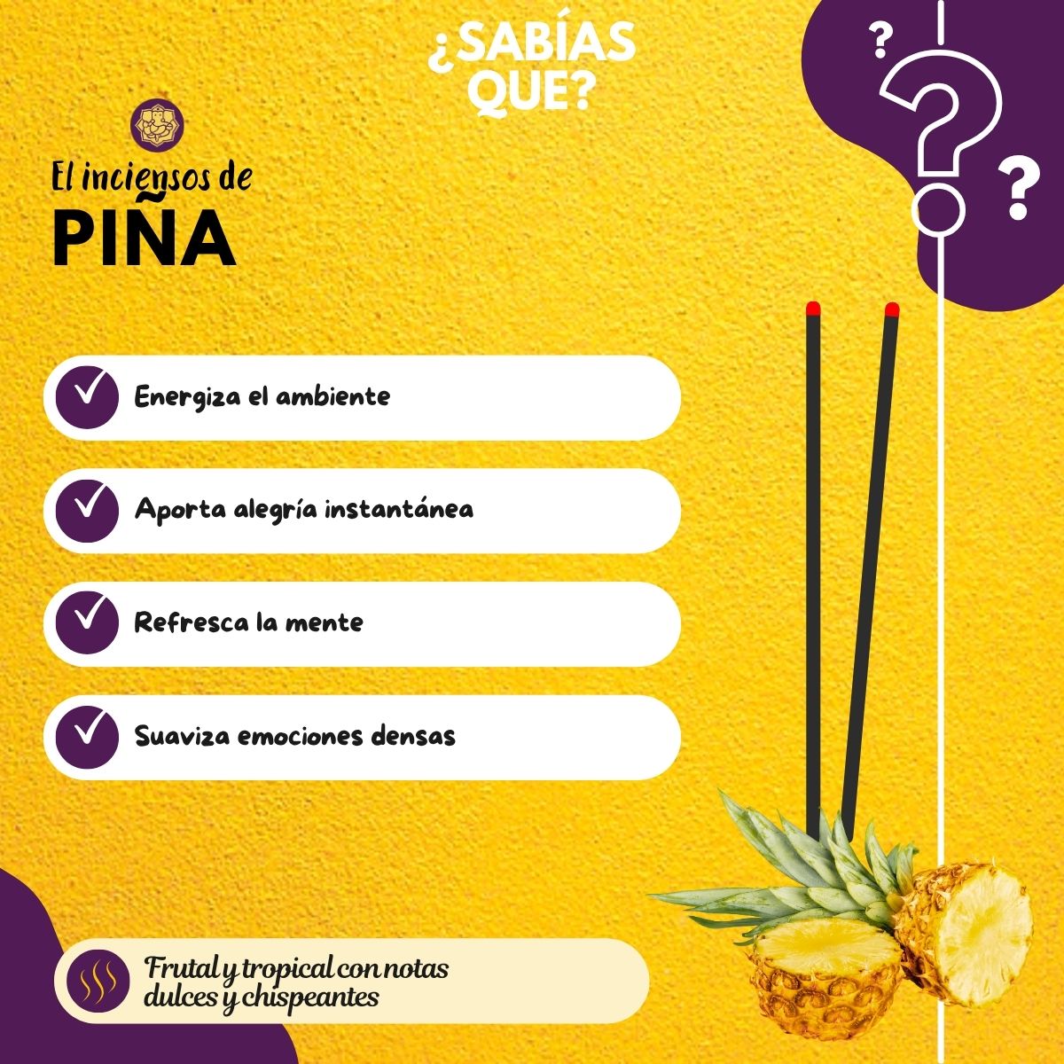 Incienso Jumbo Piña