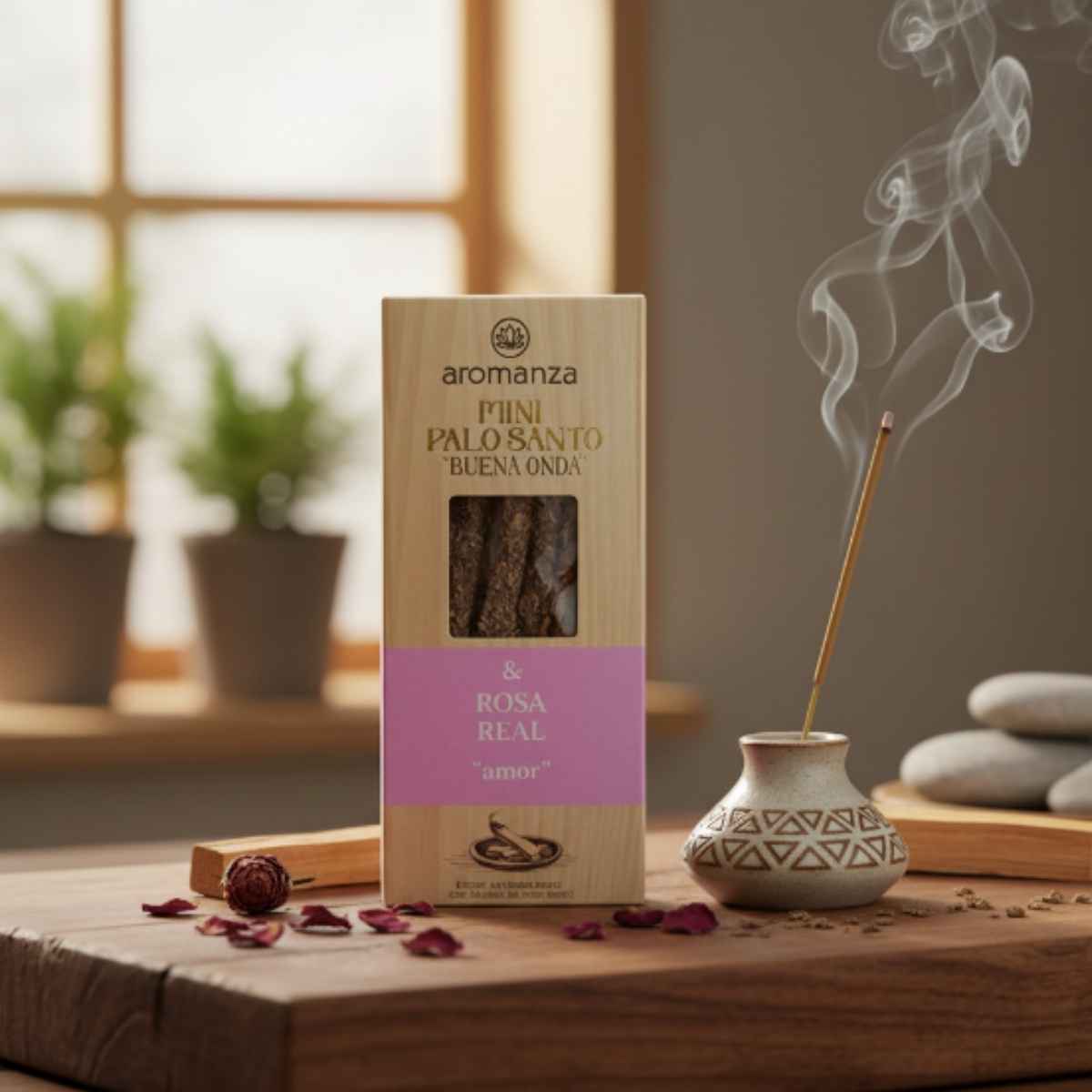 Mini Palo Santo Buena Onda Rosa