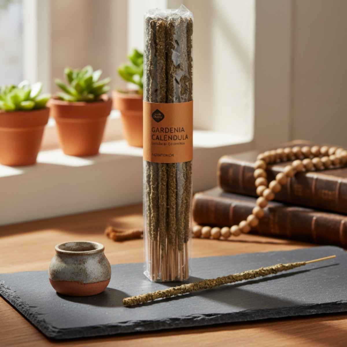 Sahumerio Artesano Gardenias y Calendula 20u