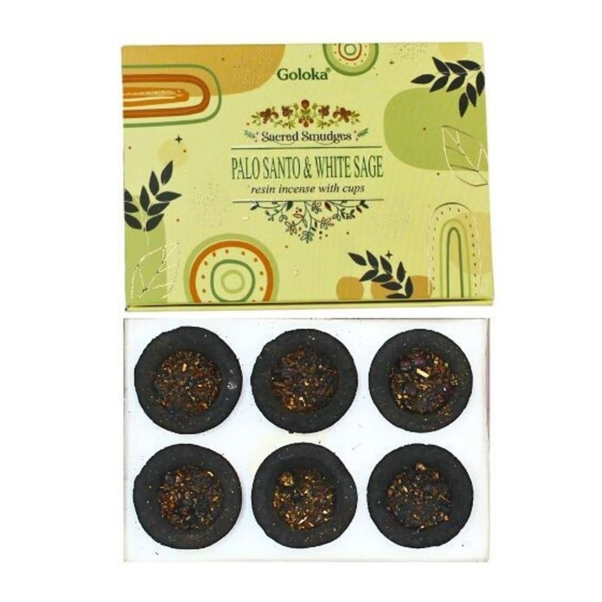 Copitas de Incienso Palo Santo y Salvia Blanca