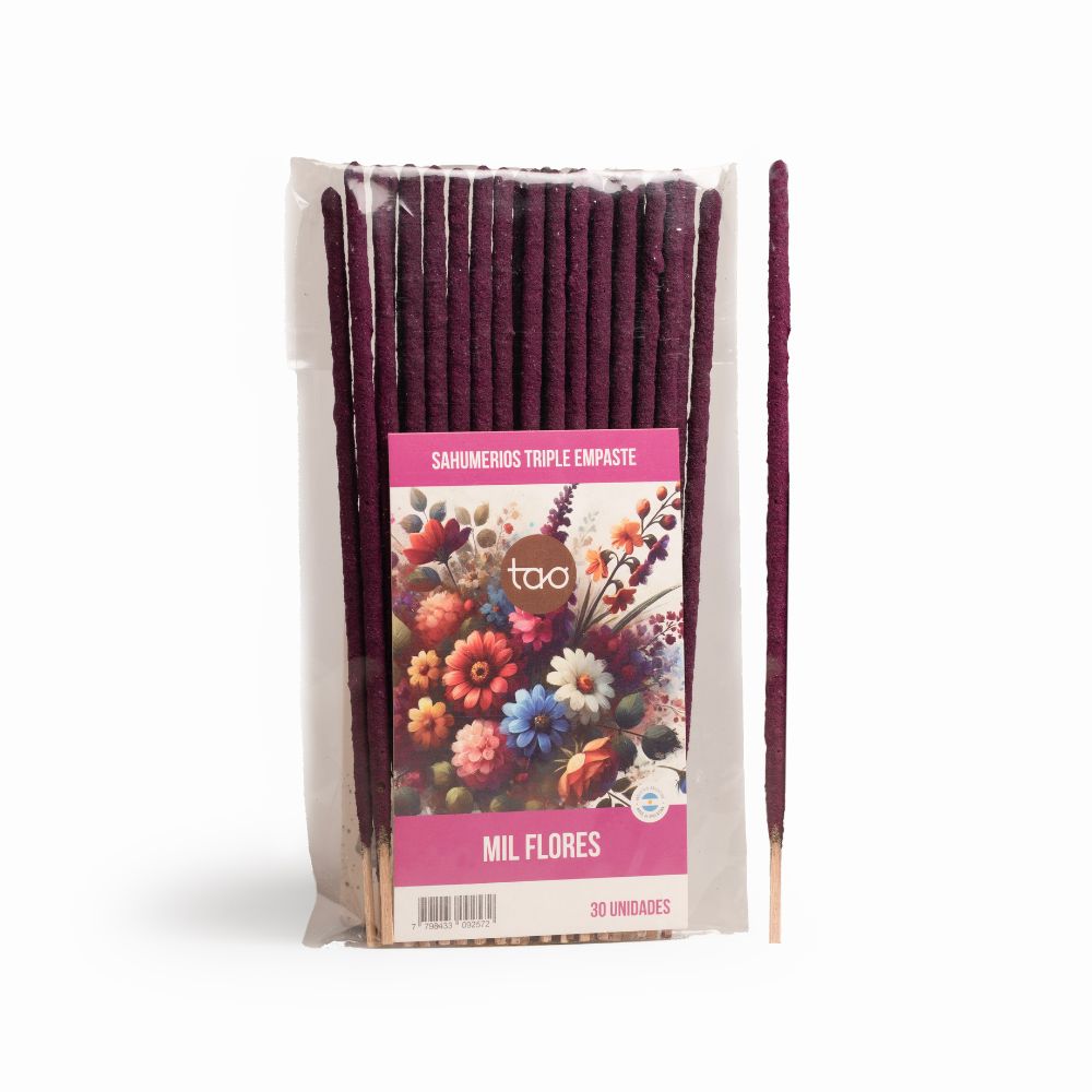 Sahumerio Triple Empaste Milflores