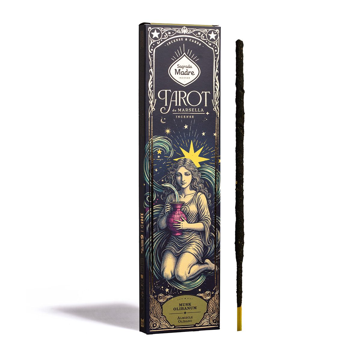 Sahumerio Tarot Masella Almizcle-Olibano