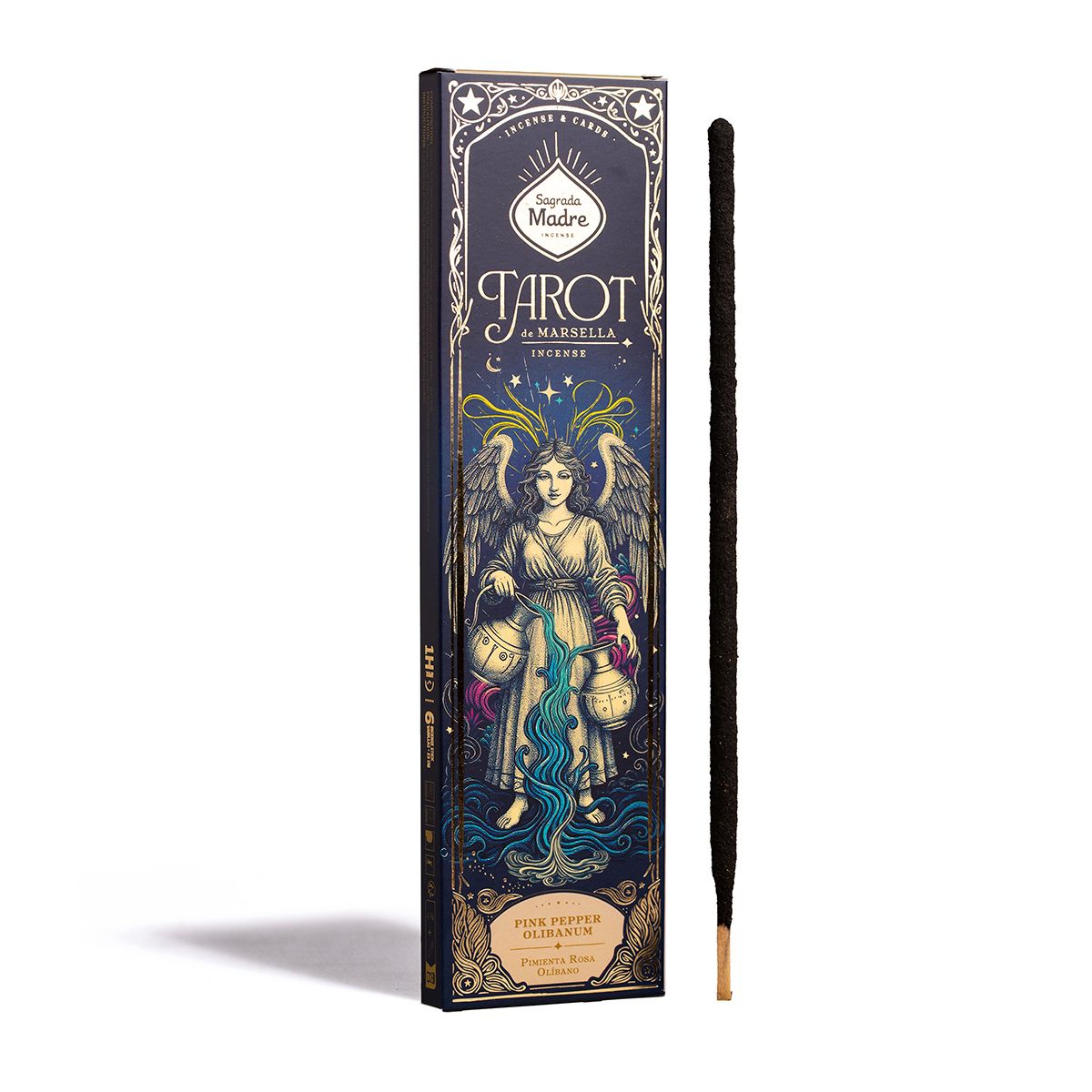 Sahumerio Tarot Masella Pimienta Rosa-Olibano