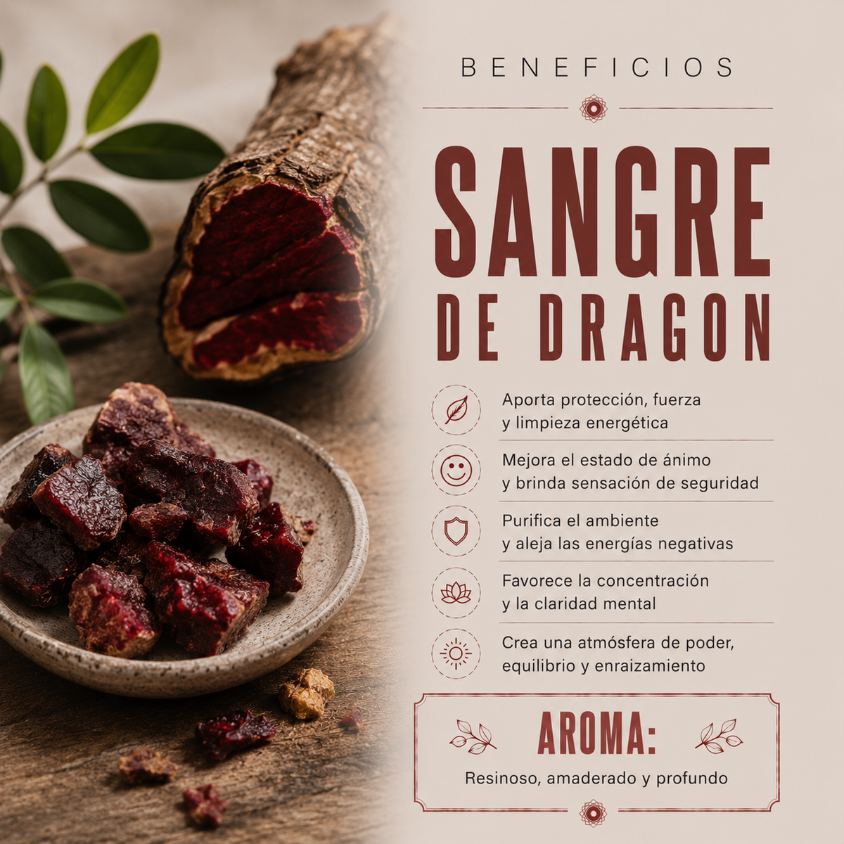 Incienso Sangre de Dragon