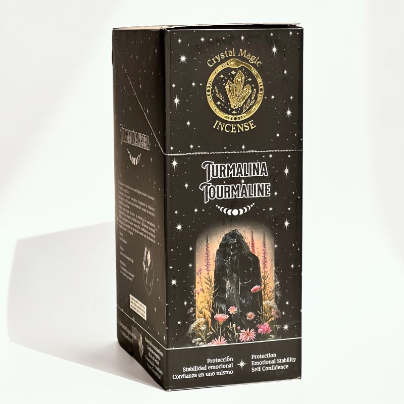 Incienso con Piedras de Turmalina