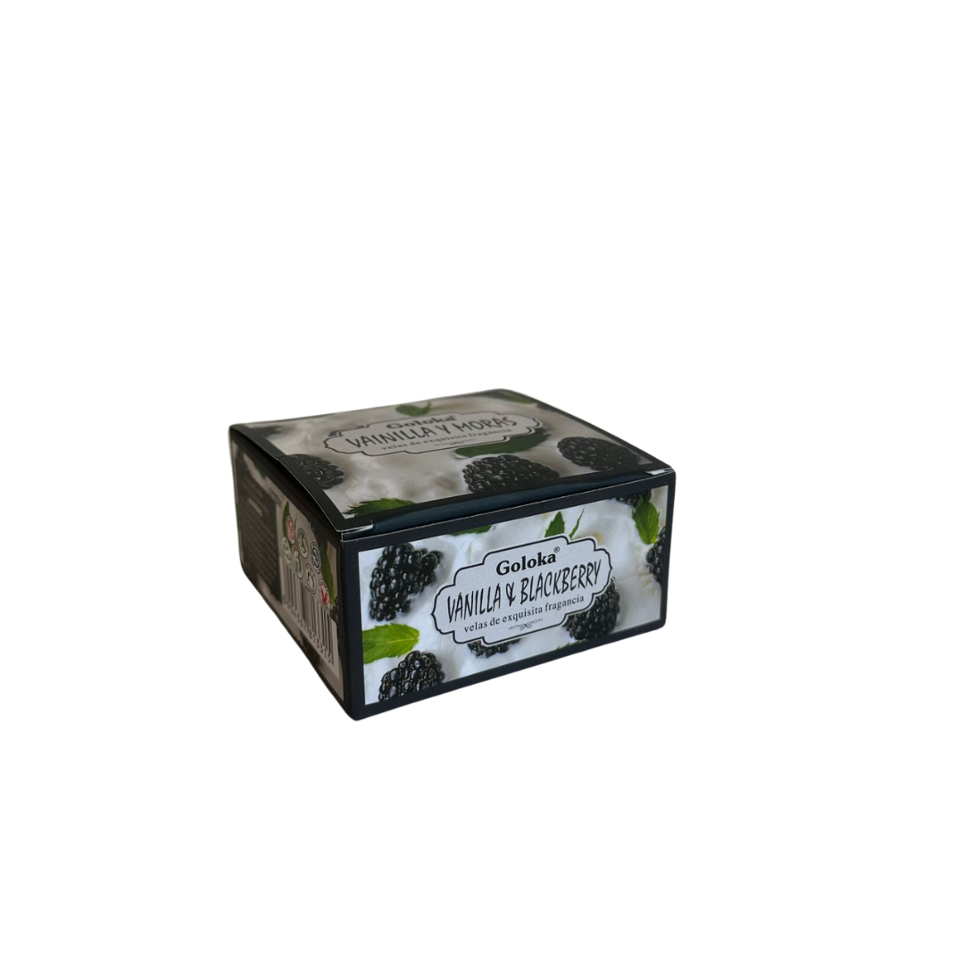 Vela Vainilla y Mora