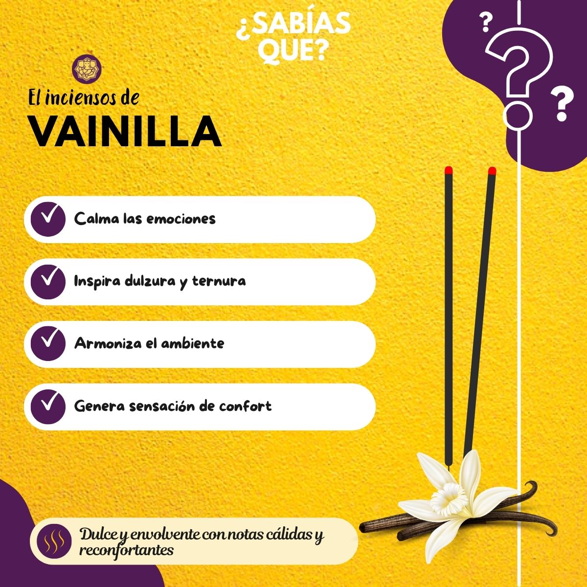 Incienso Vainilla