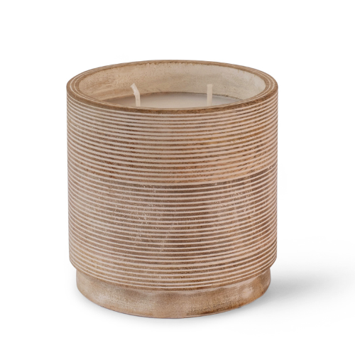 Vela Stripe Madera de Brisa de Oceano