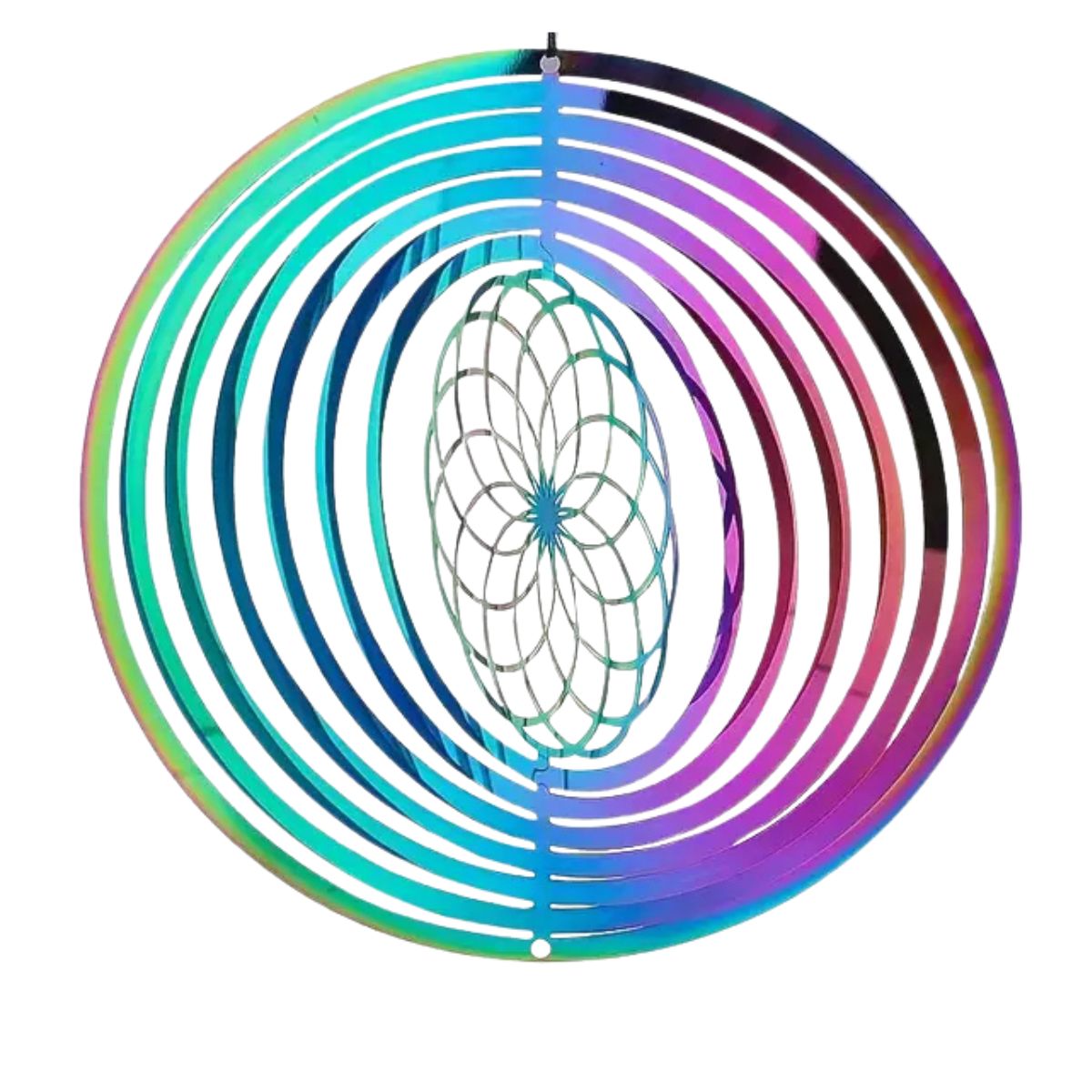 Anillo de Viento Mandala Rainbow
