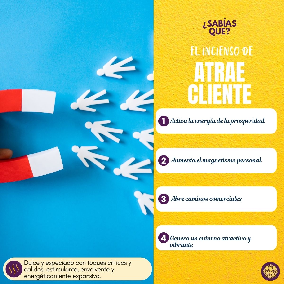 Incienso Fit Atrae Cliente