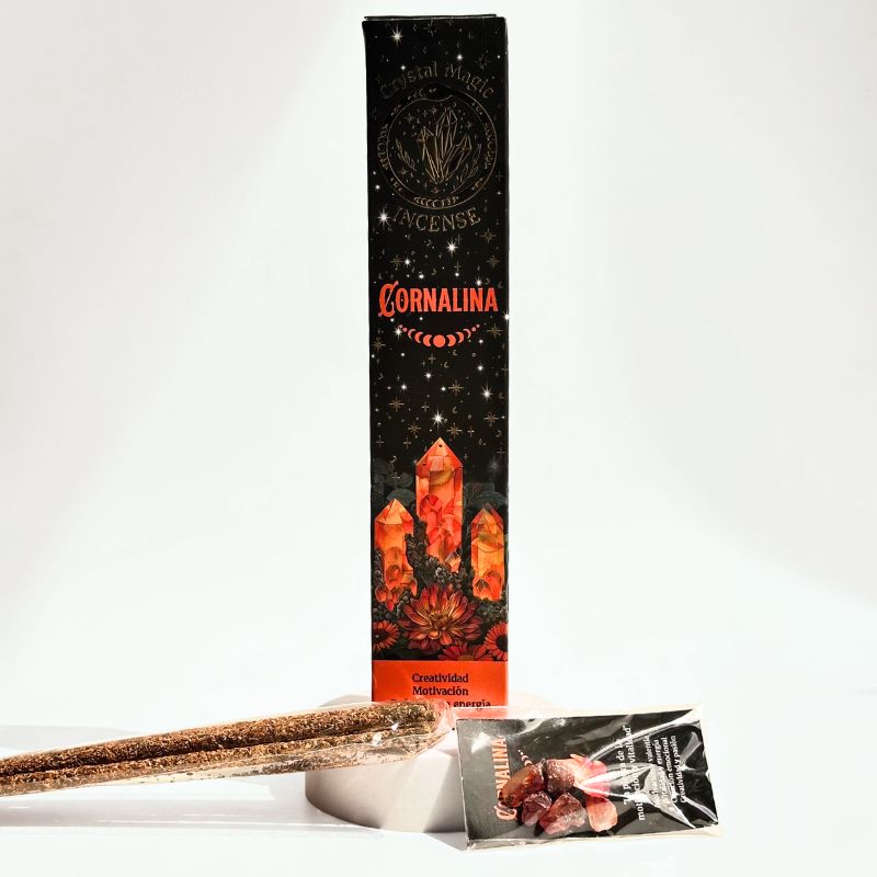Incienso con Piedras de Cornalina