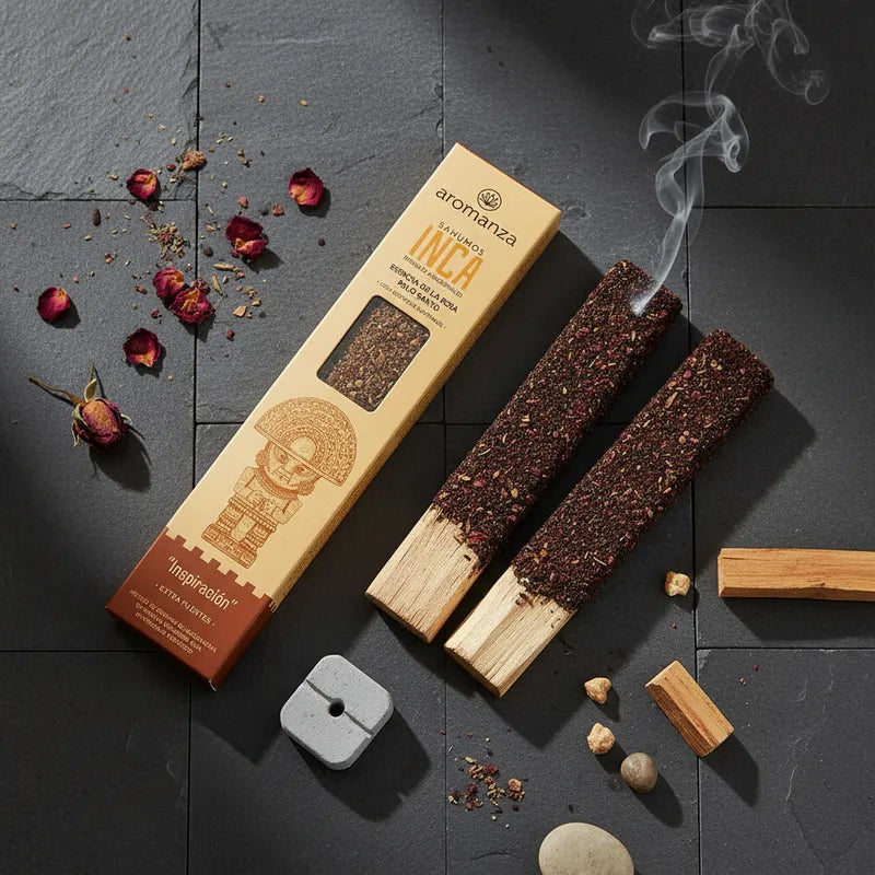 Sahúmo Inca Esencia de la India y Palo Santo