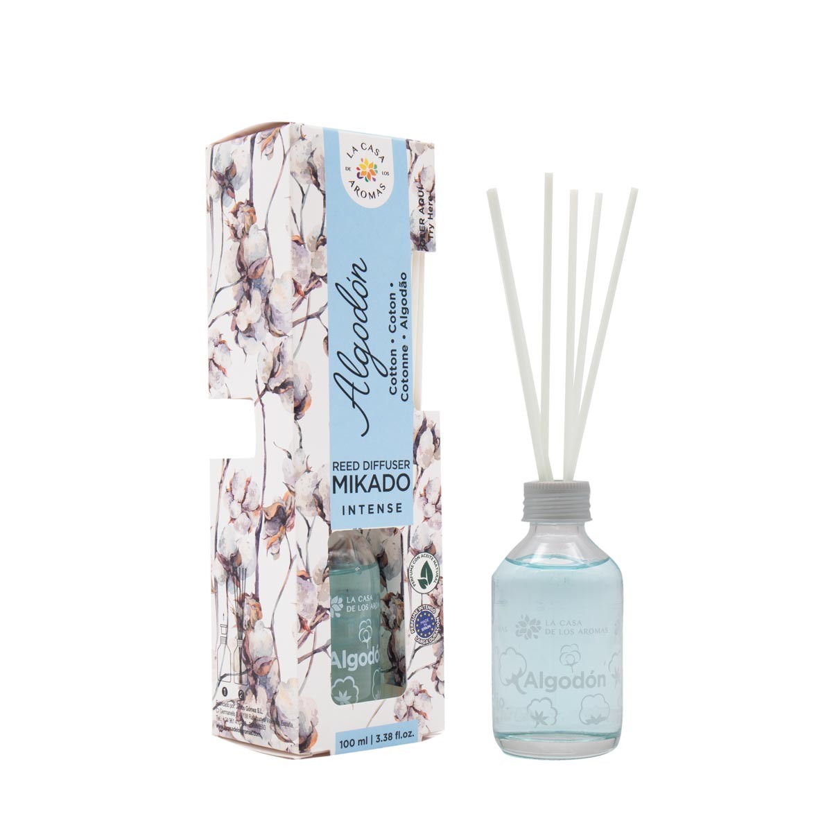 Difusor de Varilla Intense Algodon 100 mL