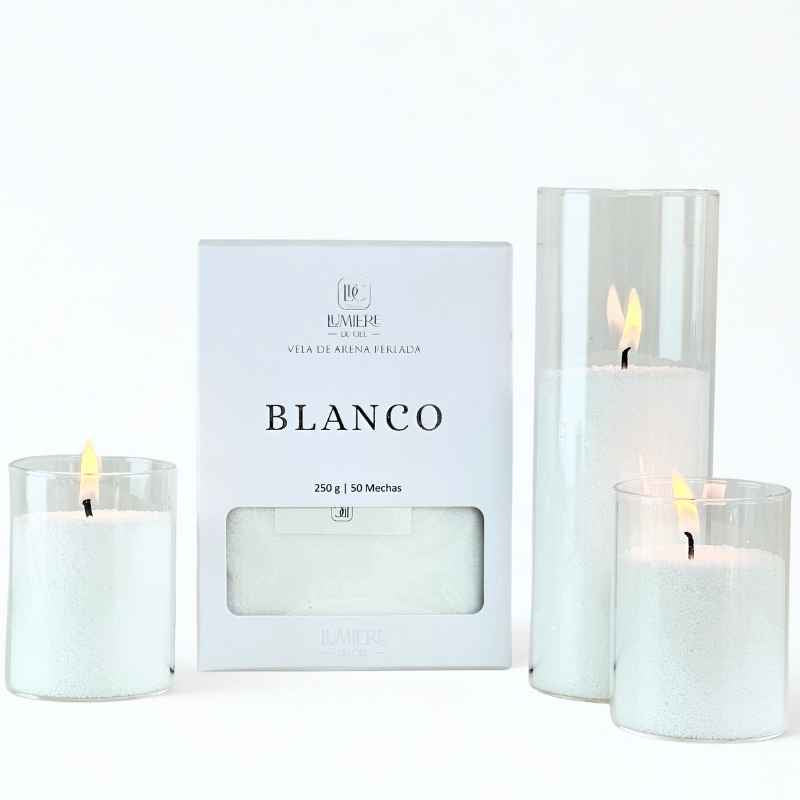 Pack Vela Arena Perlada + 3 Porta Vela