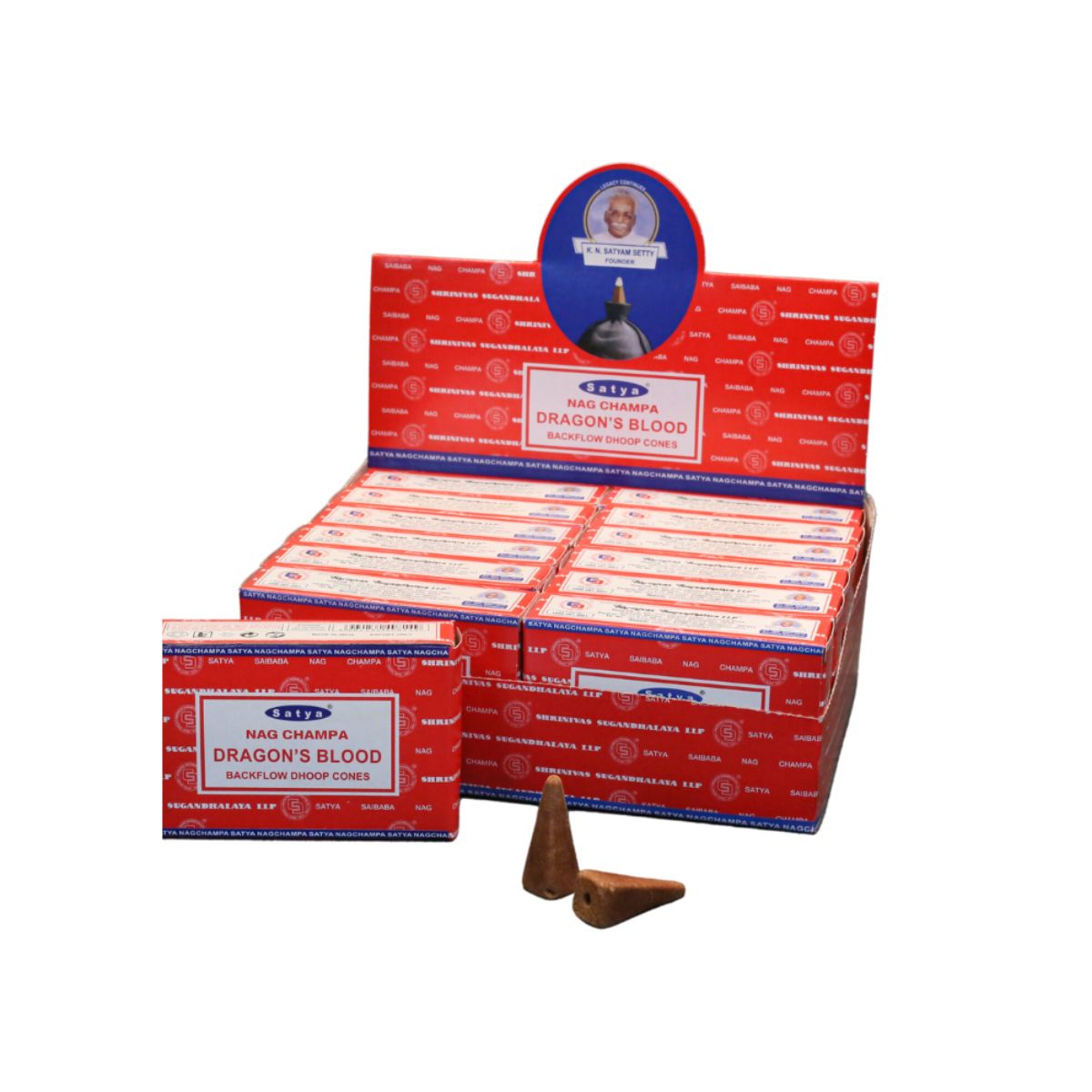 Incienso Cascada Sangre de Dragon 120conos