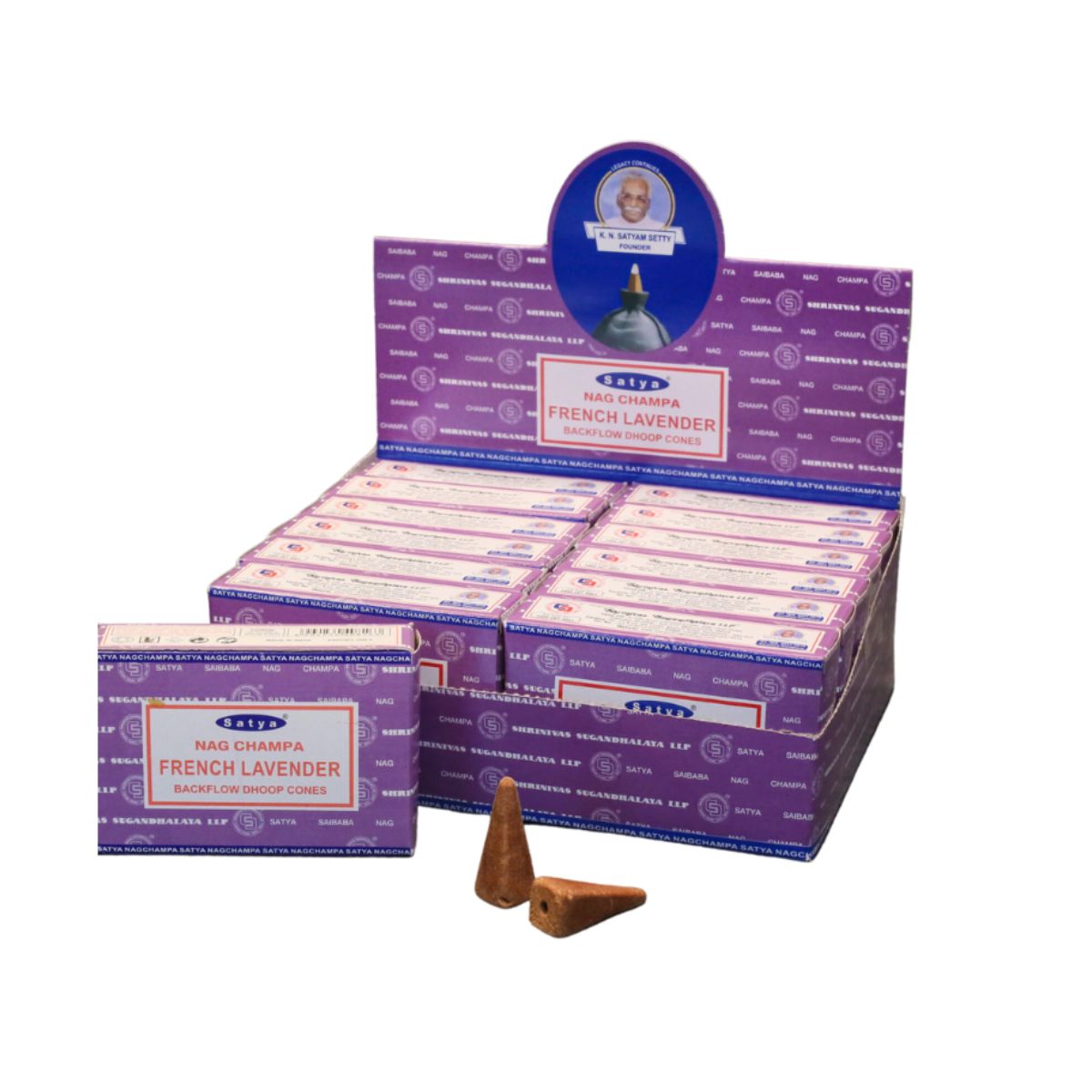 Incienso Cascada Lavanda 120conos