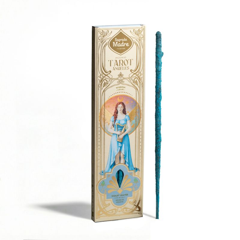 Sahumerio Tarot Ángeles Hojas de Violeta