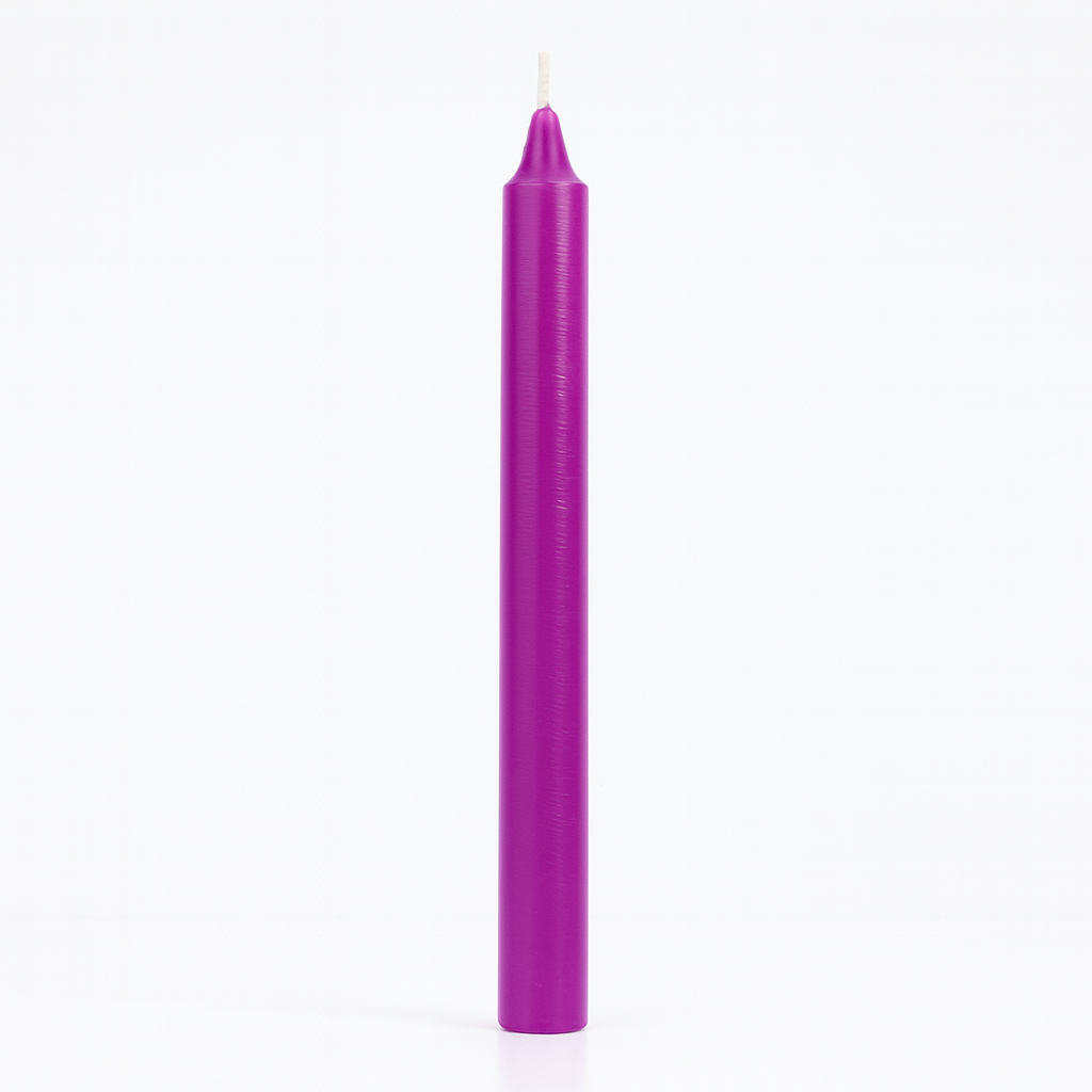 Vela Lisa Fucsia 10 u.