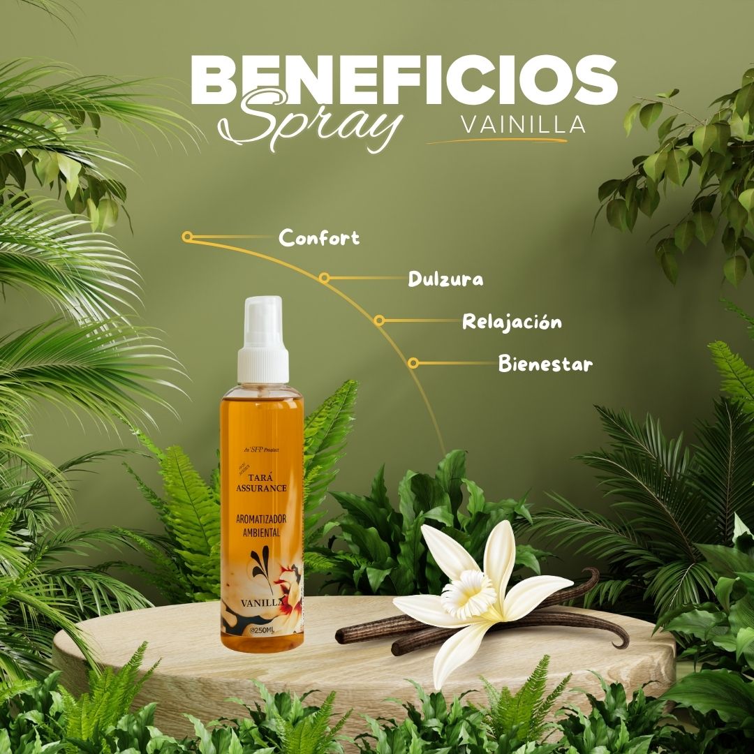 Aromatizante Spray Vainilla 250 mL