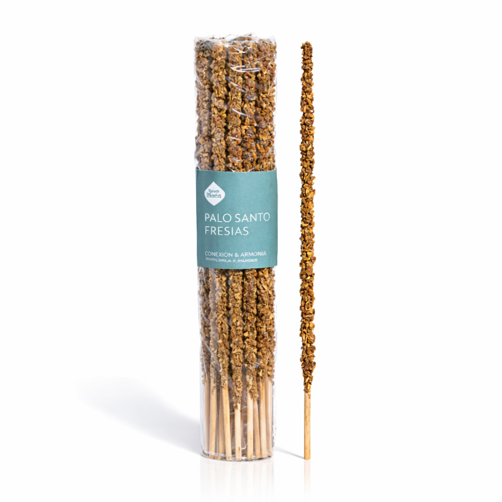 Sahumerio Artesano Palo Santo Fresias 20u