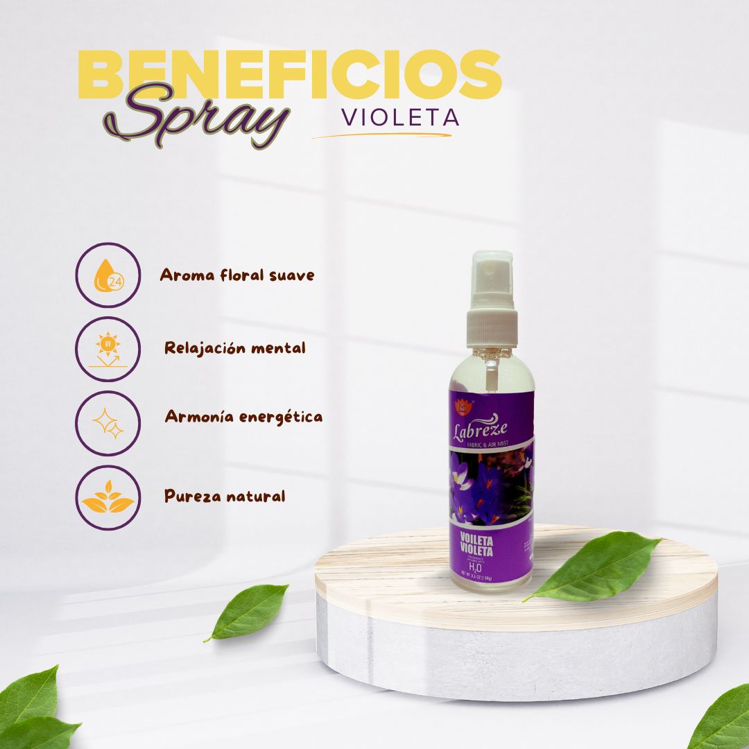 Aromatizante Spray Violeta 100 mL
