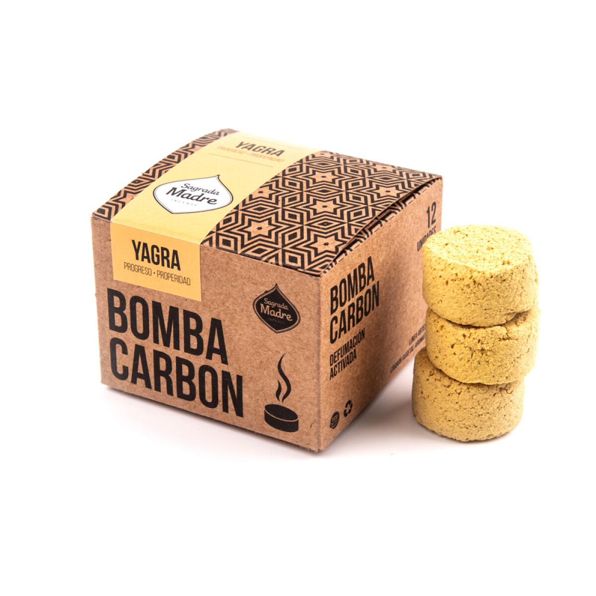 Carbón Yagra 12u