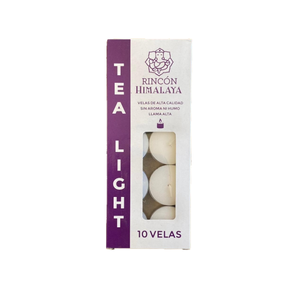 Pack 10 Velas Blanca Tealight