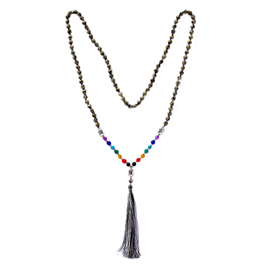 Japa Mala Buda Jaspe Damalta 6mm