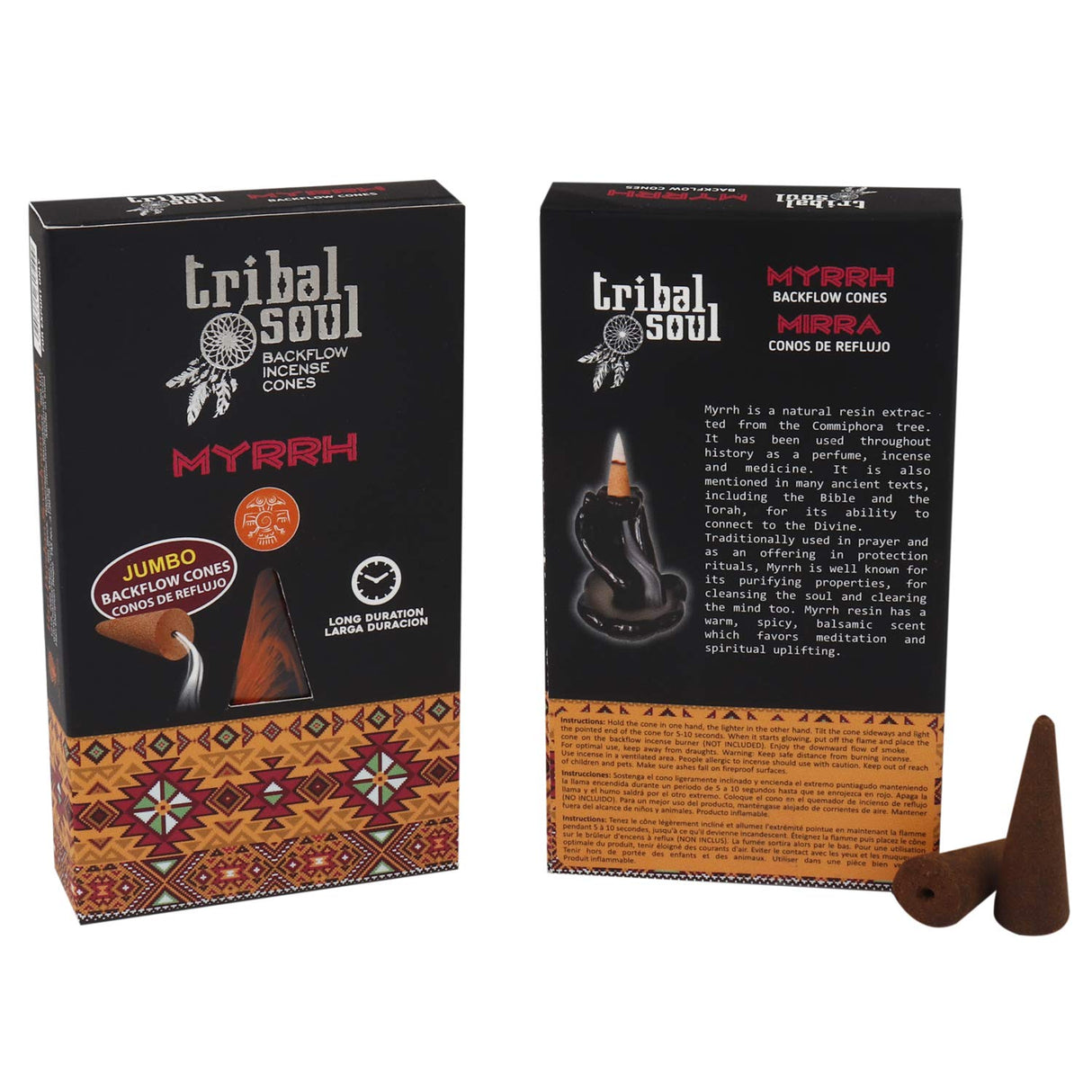 Incienso Cascada Mirra 10Conos
