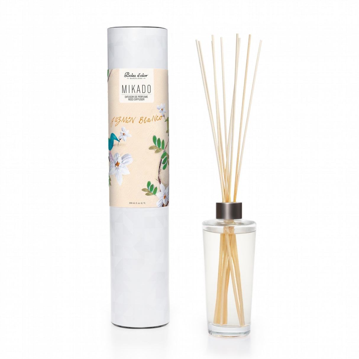 Difusor de Varilla Jazmín Blanco 200 mL