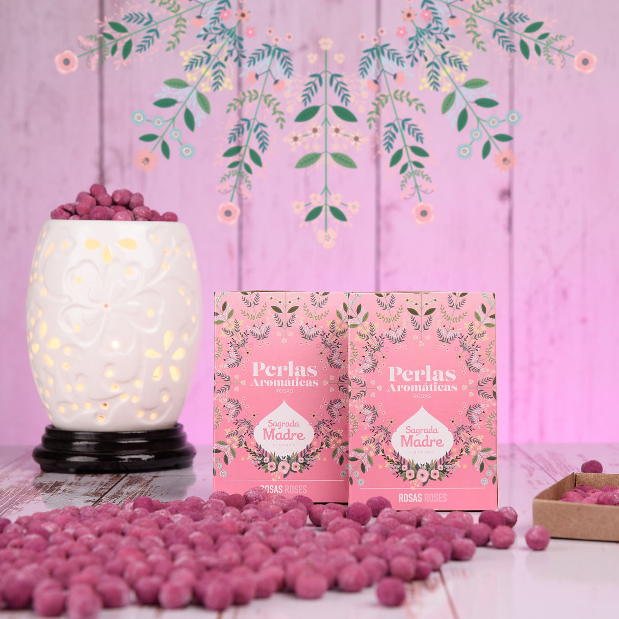 Perlas Aromáticas Rosas