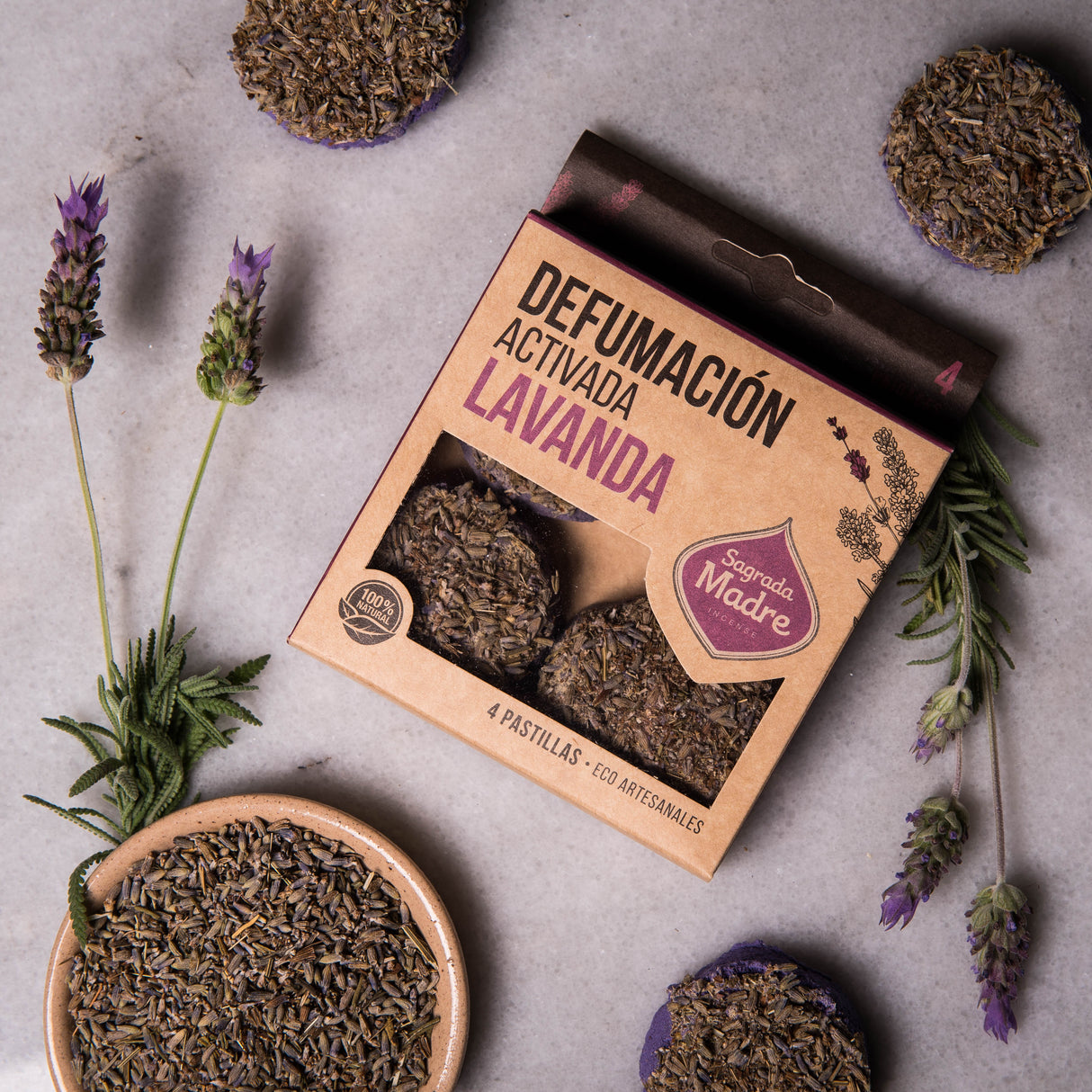 Pastillas Lavanda