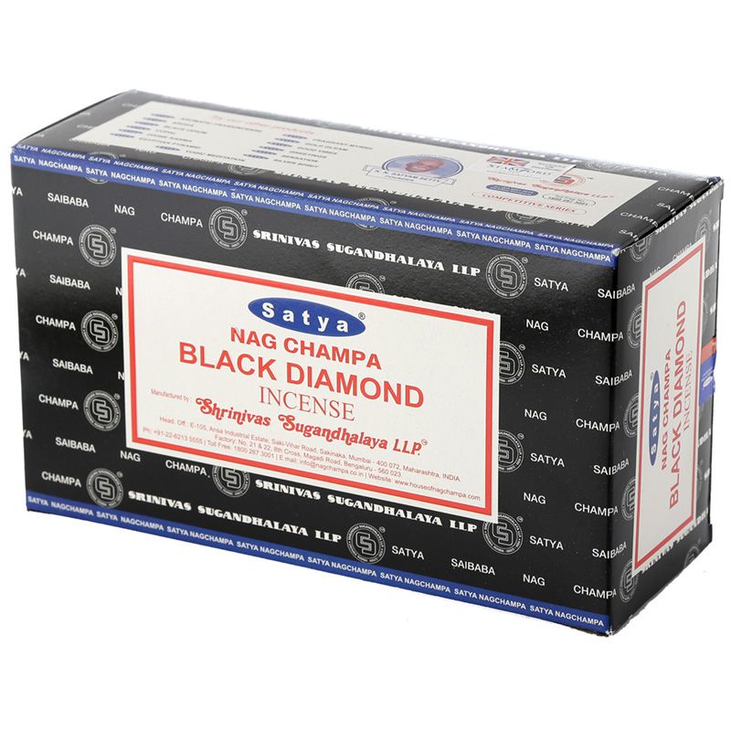 Incienso Natural Black Diamond - Satya