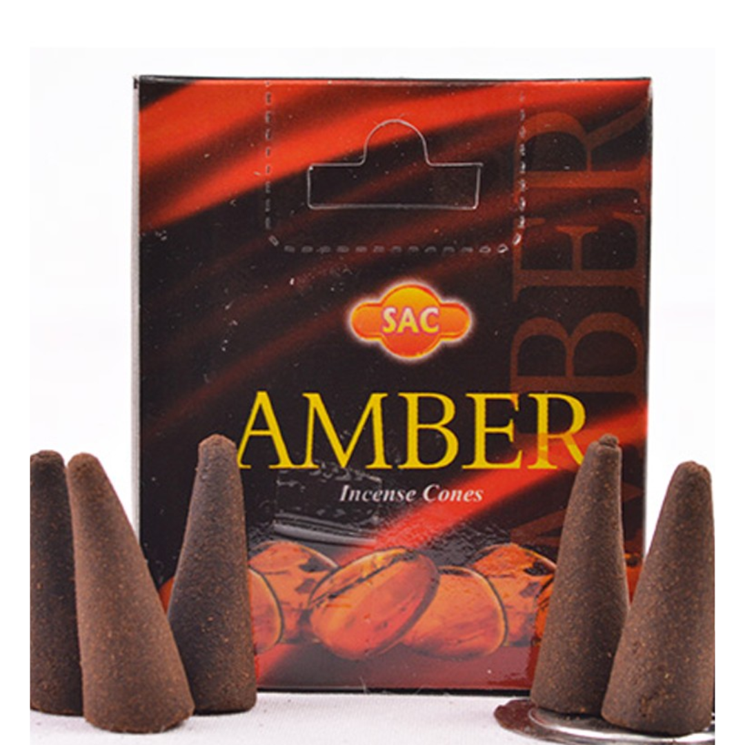 Incienso en Cono Ambar