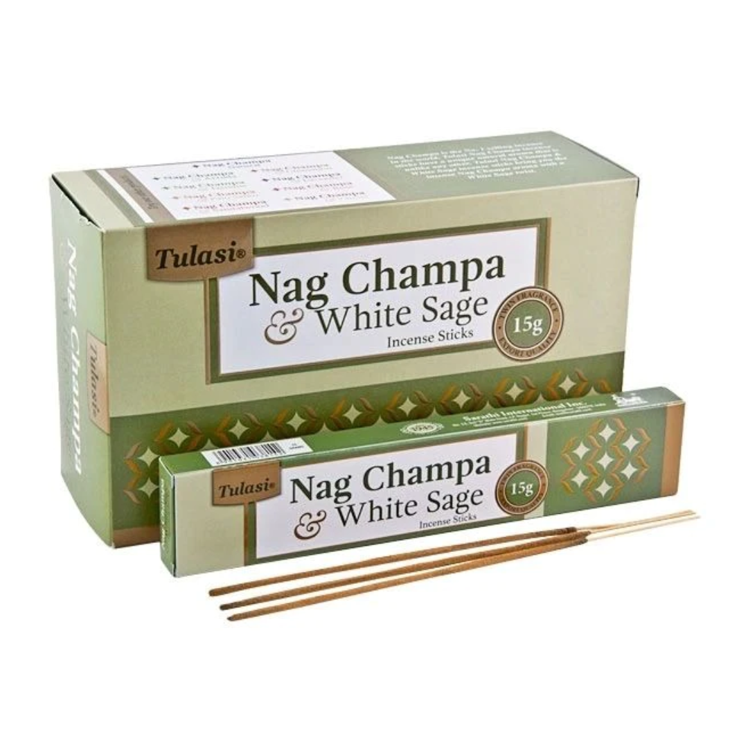 Incienso Nag Champa Salvia Blanca