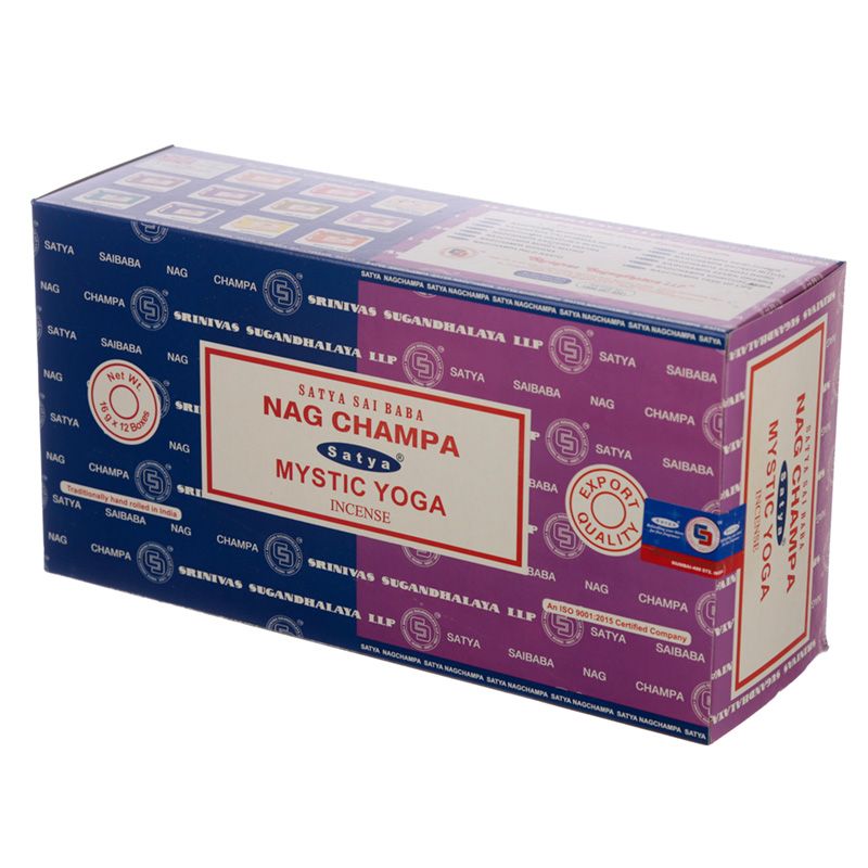 Incienso Duo Nag Champa y Mystic Yoga