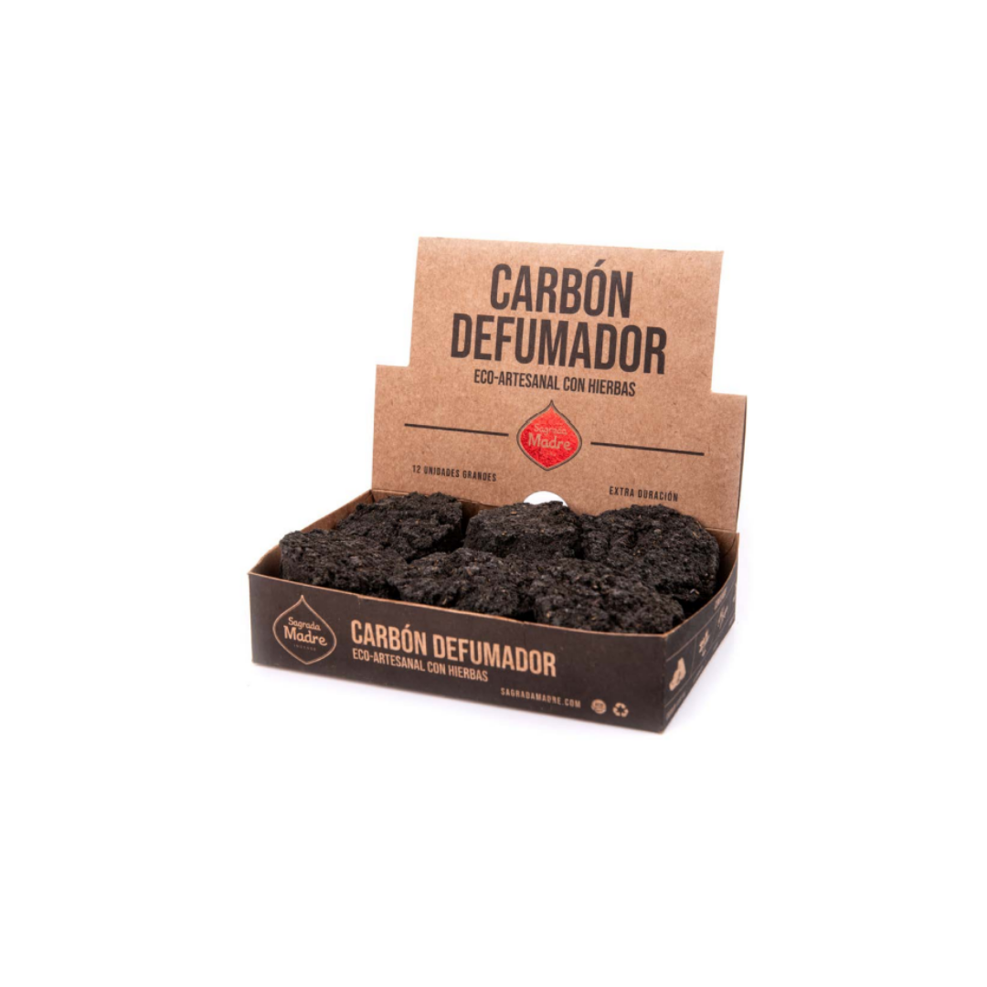 Carbón Defumador con Hierbas 12u