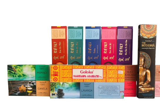 Pack Regalo 12 Incienso Goloka Meditation