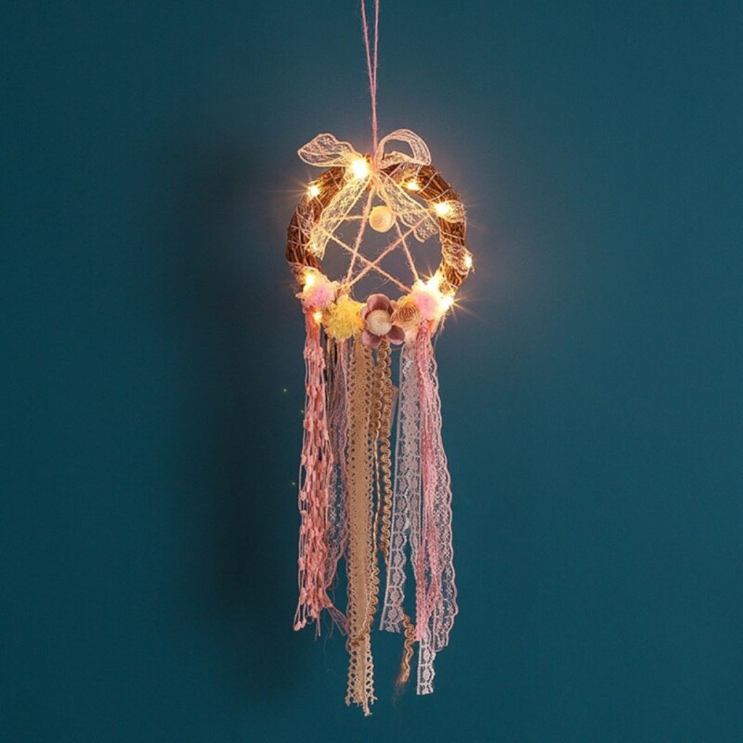 Atrapasueño Madera con Luz